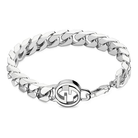 bracciale acciaio gucci|Bracciali GUCCI Acciaio .